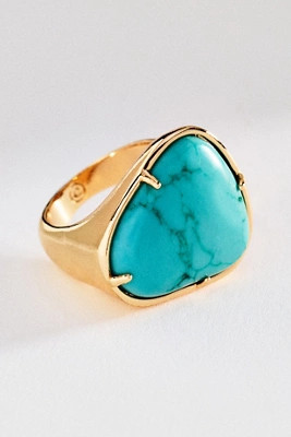 Ettika Turquoise Solstice Ring | Anthropologie (US)