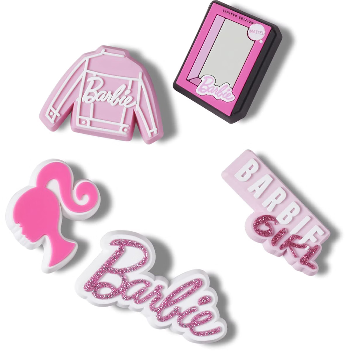 Crocs Jibbitz Barbie Pink 5 Pack | Target