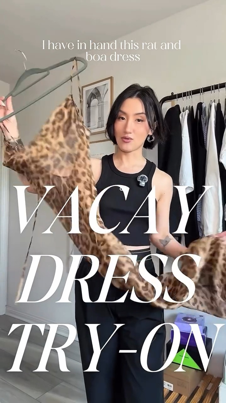Style Over 40 - Vacay Dress Try On ✨
 
Last year I picked up this stunning Rat & Boa dress for my Mallorca trip, but never actually wore it… because honestly, I wasn’t brave enough to rock it fully sheer. 🙈 Instead of letting it sit in my closet, I made it a mission to find the perfect slip dress to layer underneath—something that adds comfort and confidence without taking away from the beauty of the design. And finally… I found it! 🖤
 
Would you wear this dress as is, or are you like me and prefer just a touch more coverage?
 
#StyleOver40 #VacationOutfits #SummerStyleInspo #40PlusFashion #OOTDOver40

#LTKStyleTip #LTKOver40 #LTKTravel