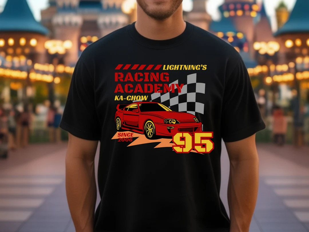 Lightning Mcqueens Racing Academy Disney Cars Shirt, Bella Canvas Unisex Tee - Etsy | Etsy (Global)