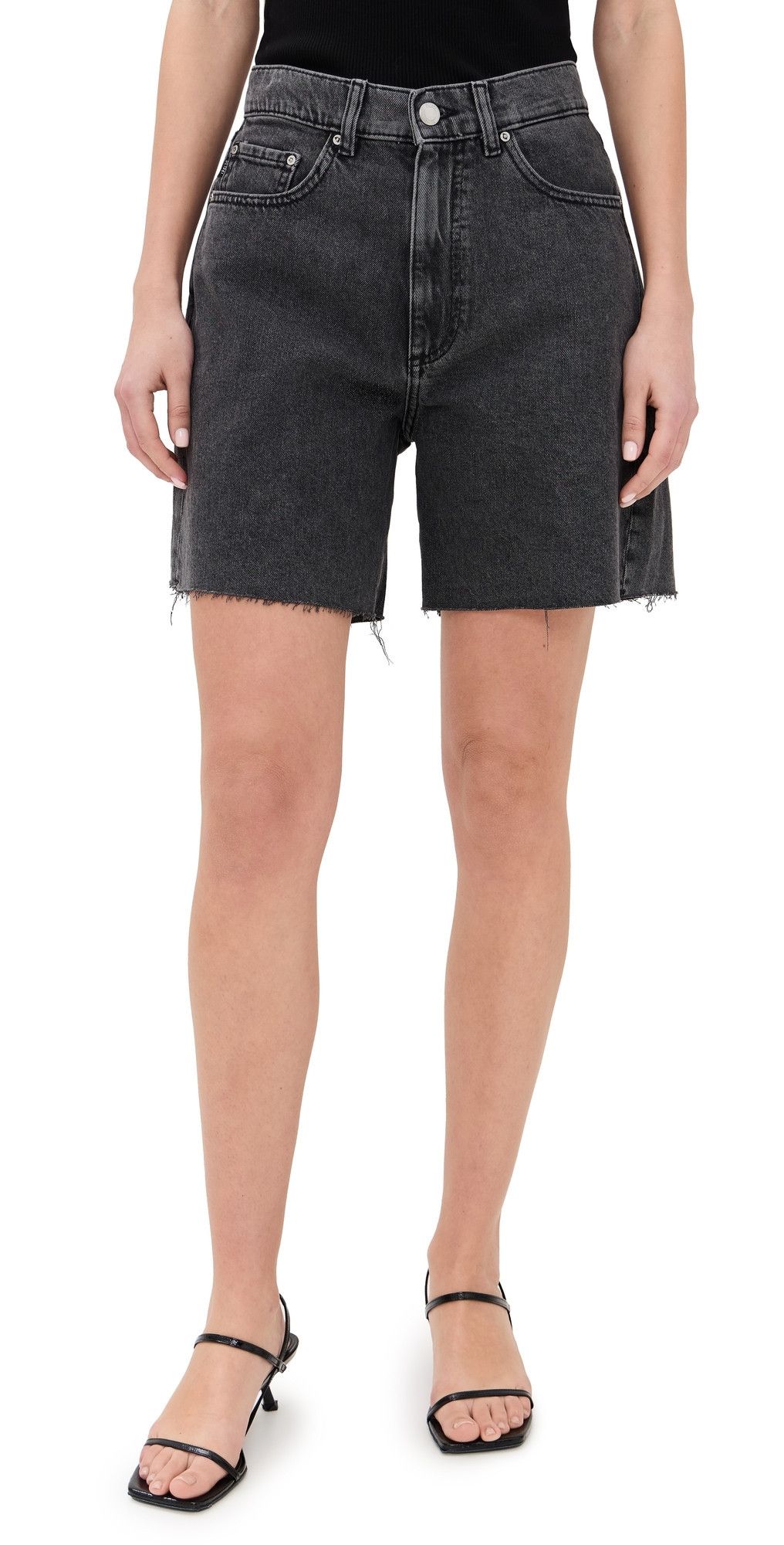 DL1961 Taylor Ultra High Rise Denim Shorts Lt. Nightshade (Vintage) 27 | Shopbop