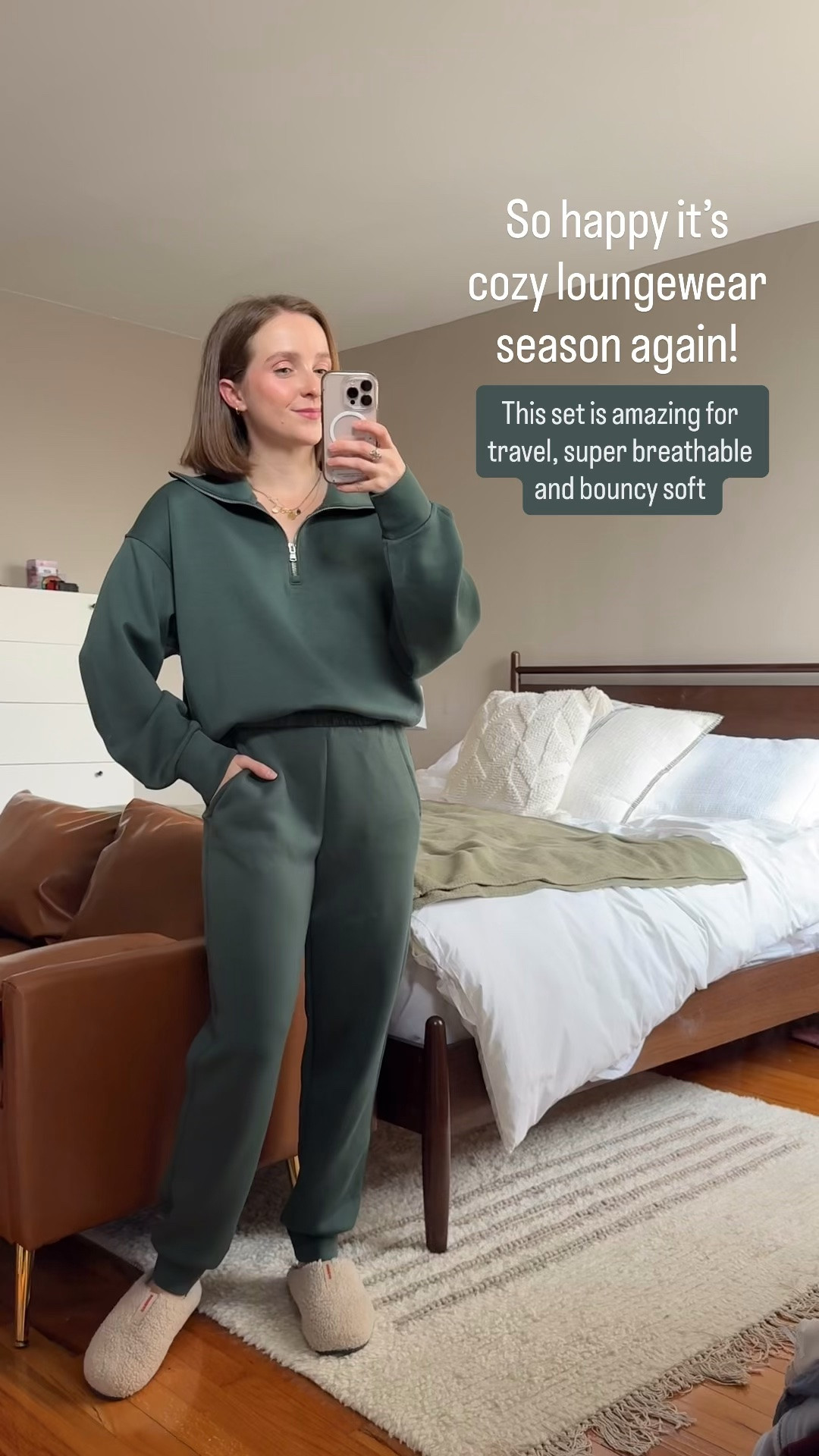 50% off all old navy active!
Wearing xs reg in both joggers and sweatshirt, very similar material to Spanx air essentials 

Travel look, travel set

#LTKSaleAlert #LTKTravel #LTKPetite