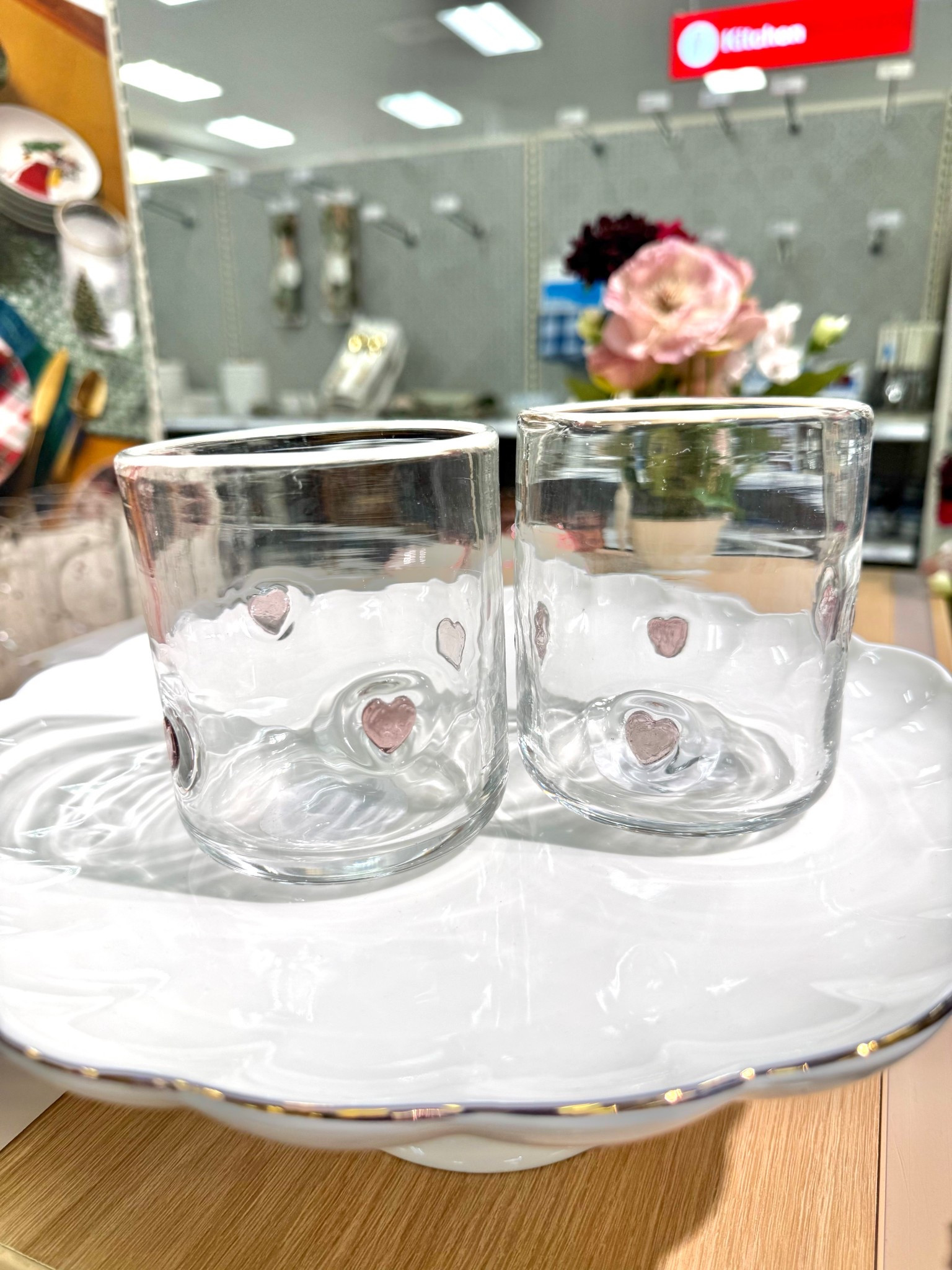 These heart glasses are a must have for valentine’s day. So obsessed for an iced coffee or a fun drink 🩷

#LTKHome #LTKSeasonal #LTKmorningroutine