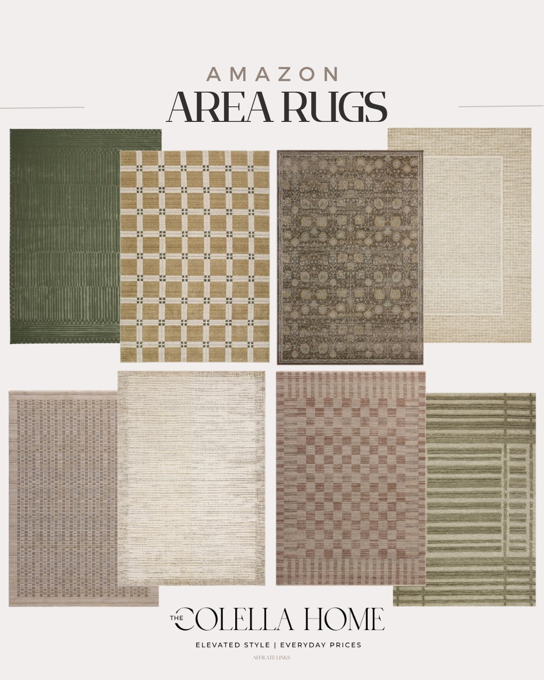 Loving these neutral area rugs from Amazon!

Neutral rugs, home accents, home decor 

#LTKSaleAlert #LTKHome #LTKvlog