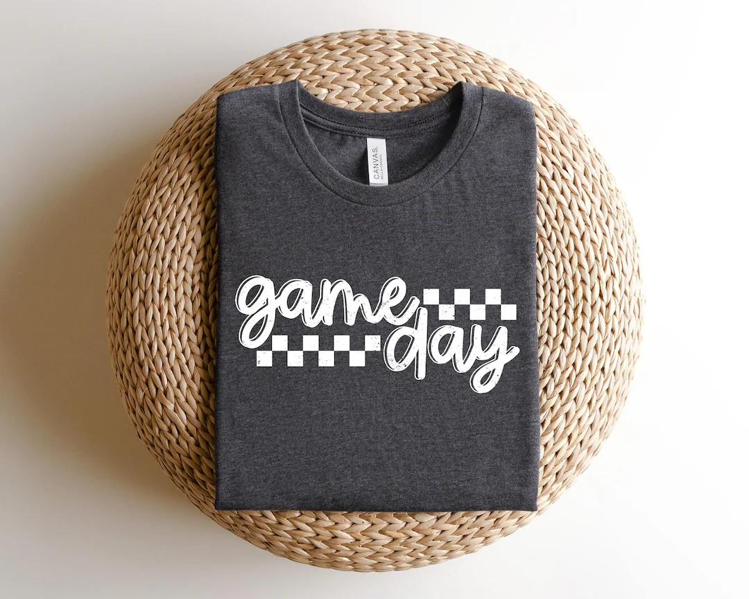 Game Day Sweatshirt,Game Day Tshirt,Sport Mom Shirt,Football Graphic Tee,Baseball Game Day Shirt,... | Etsy (US)