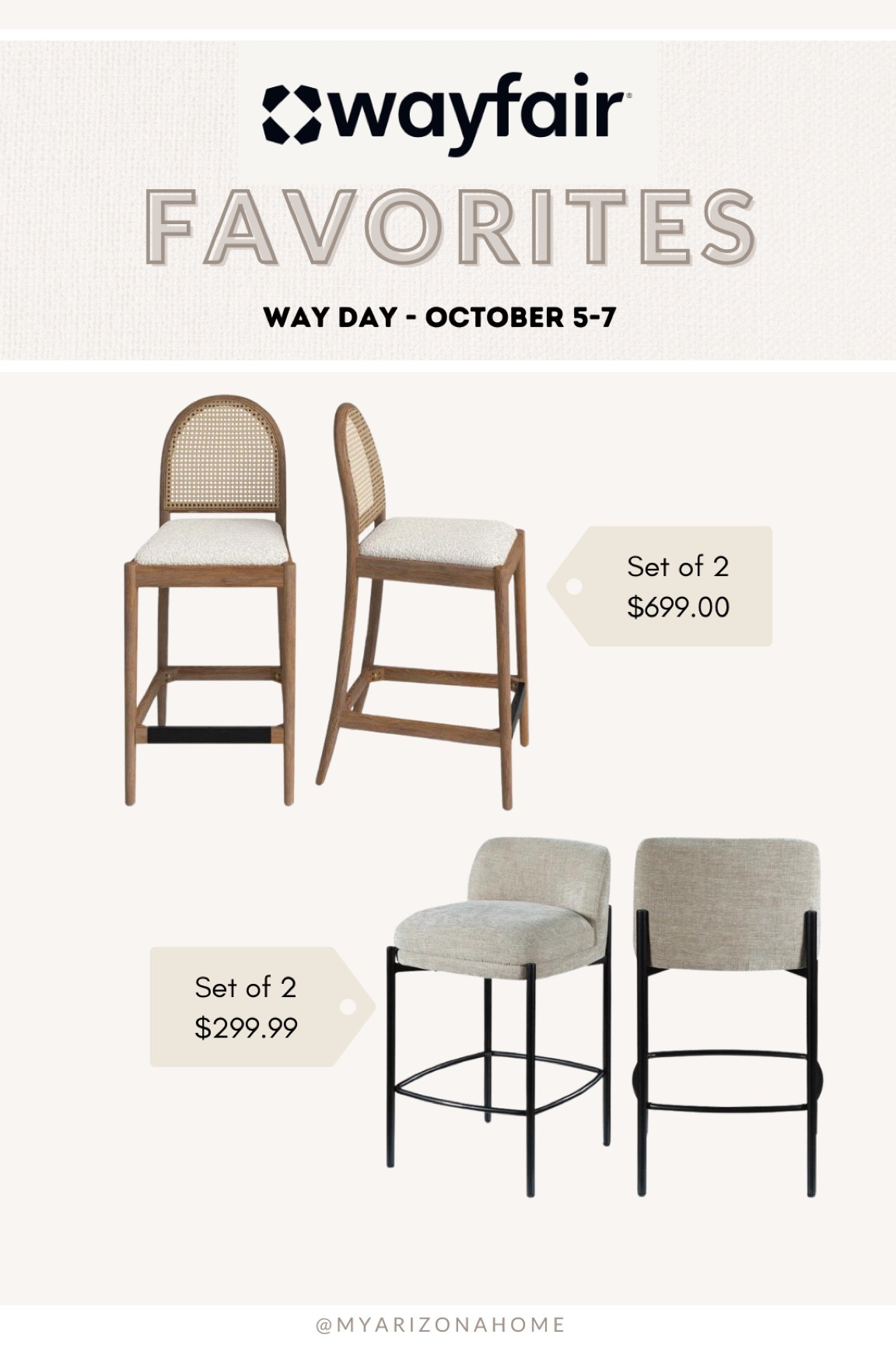Counter stools on sale -  Wayfair sale alert - Wayfair way day - modern counter stools - 

#LTKHome #LTKStyleTip #LTKSaleAlert