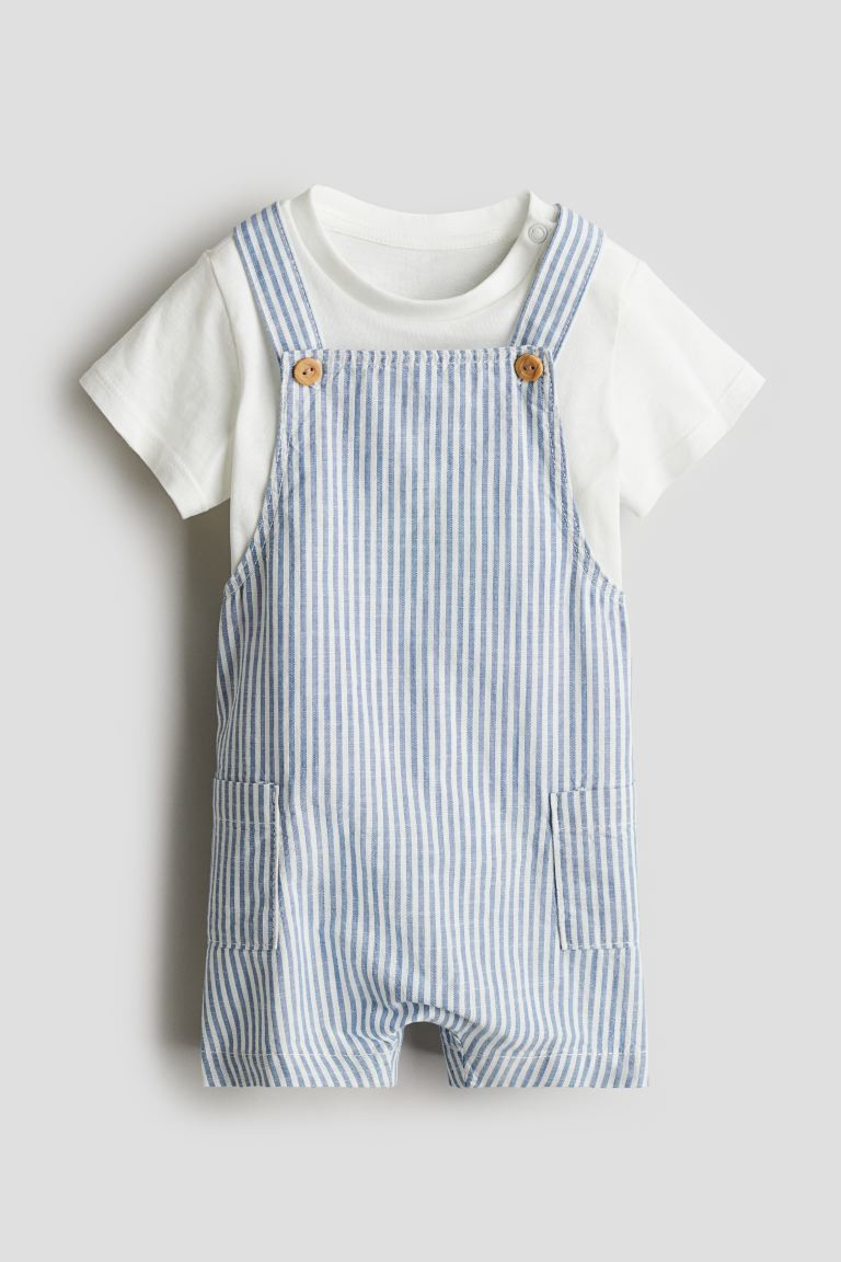 2-piece cotton set | H&M (UK, MY, IN, SG, PH, TW, HK)