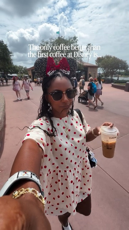 Bambi pajamas & a Bambi latte ☕️ @disneycruiseline you’re so good to me ☀️