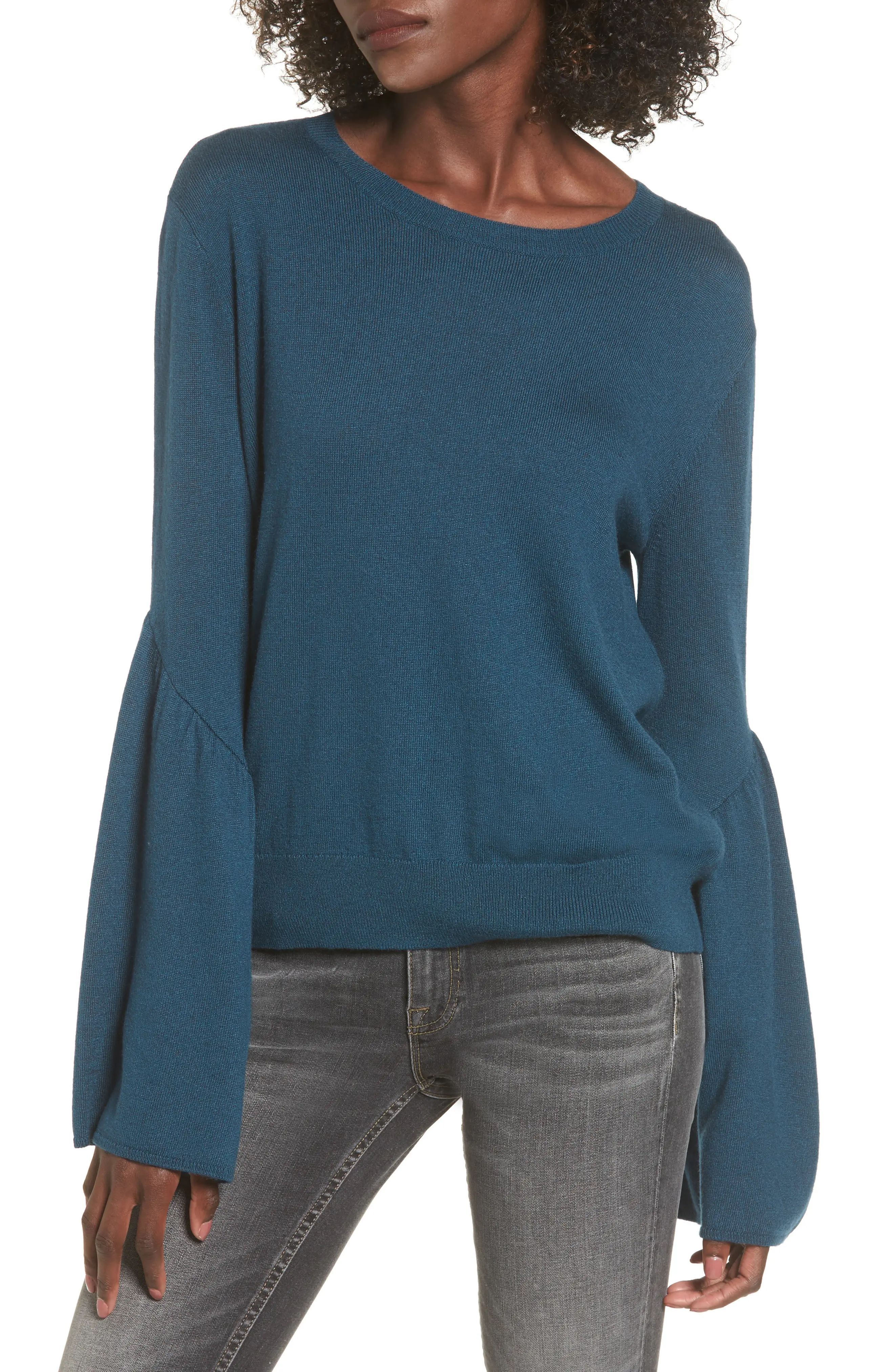 Bell Sleeve Sweater | Nordstrom