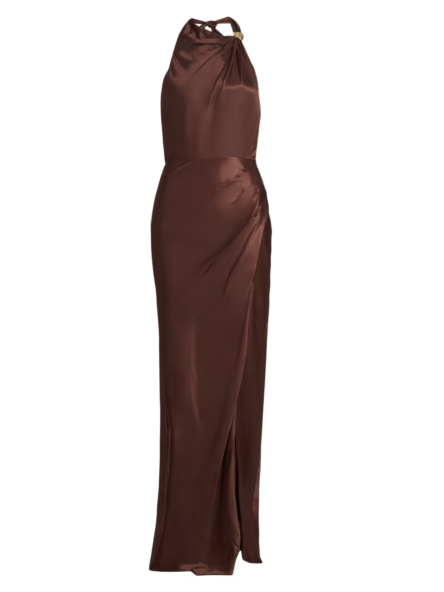 Galilea Halter Maxi Dress | Saks Fifth Avenue
