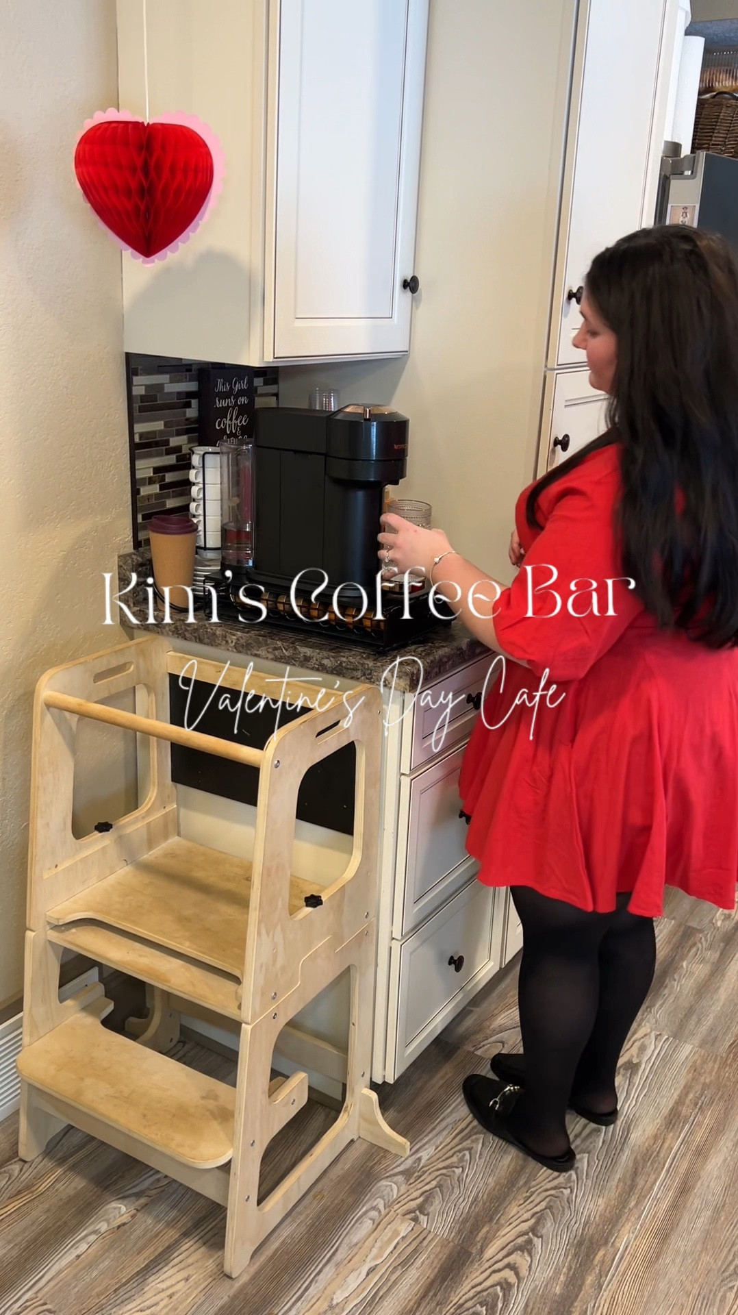 Valentines Day Cafe was a success!! #homecafe #cafe #valentinesfayparty ☕️💋💕 

#LTKParties