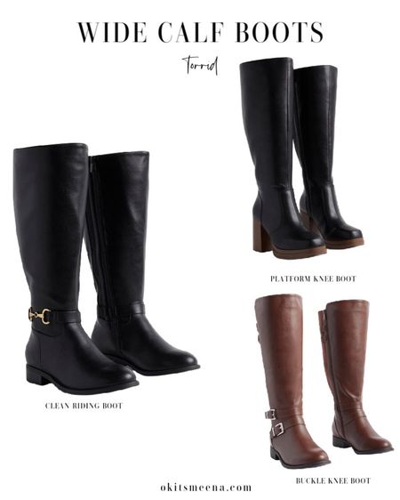 Fall and winter are my favorite time of the year. I've been looking for wide calf boots online and found these cute ones from torrid. 

#LTKplussize #LTKshoecrush #LTKmidsize