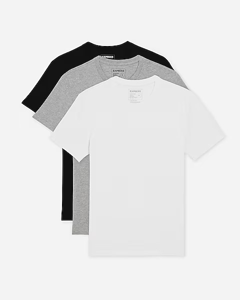 3 Pack Supersoft Crew Neck T-Shirts | Express