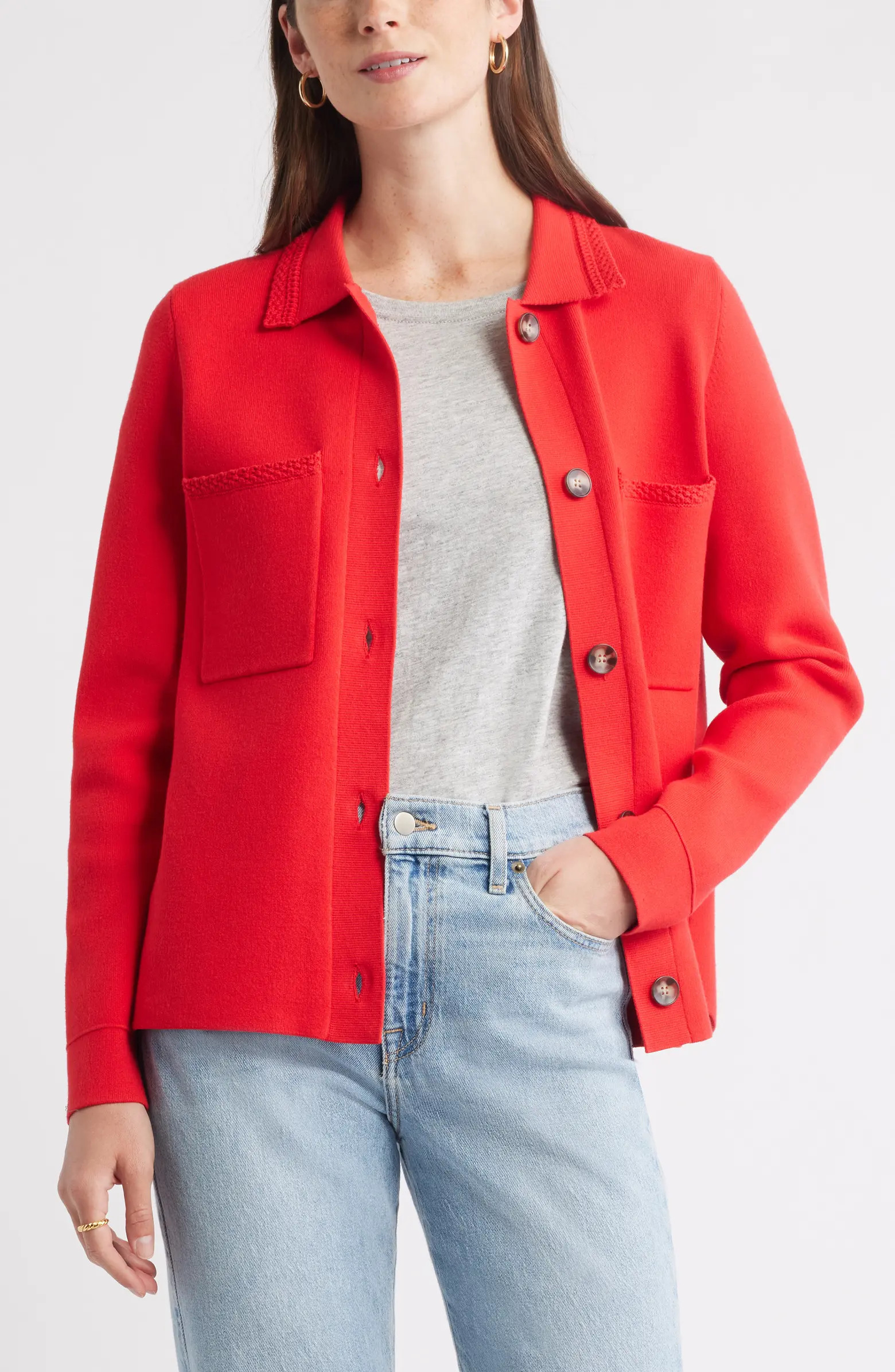 Sweater Shirt Jacket | Nordstrom