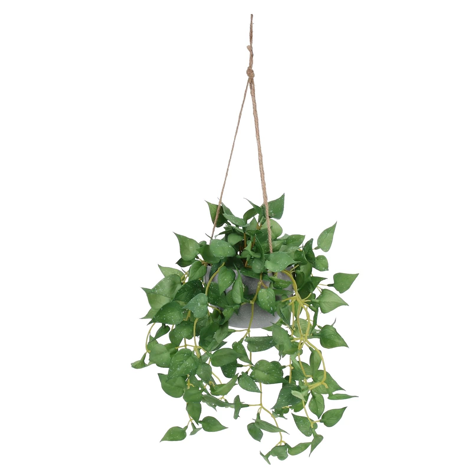 Hanging Plants Fake Plant Artificial Faux Outdoors Basket Wall Potted Flowers Pot Vine Vines Pots... | Walmart (US)