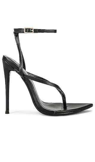 Effie Heeled Sandal in Black | Revolve Clothing (Global)