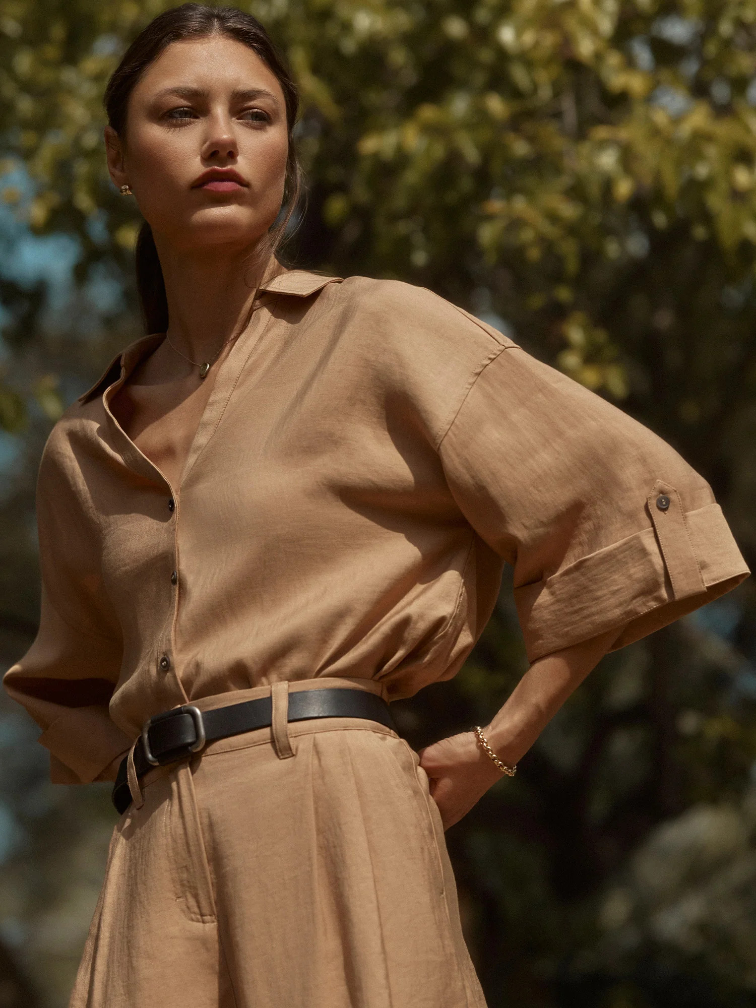 Women's Ryder Shirt in Desert | Brochu Walker | Brochu Walker