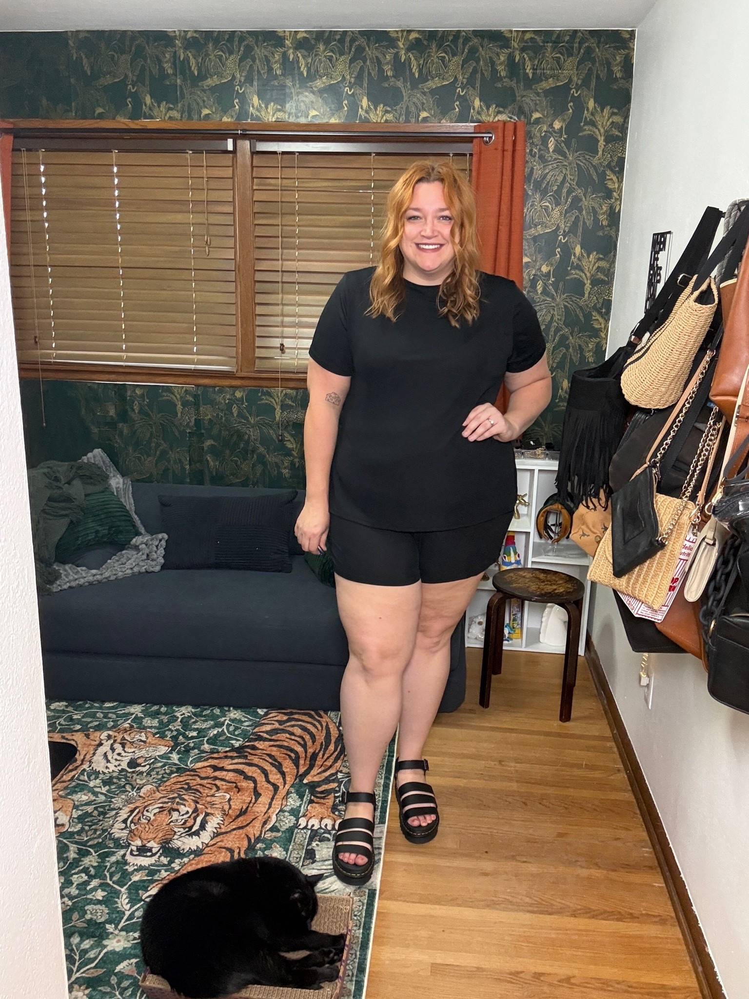 2 piece loungewear set. Very stretchy not spandex

#LTKPlusSize #LTKMidsize