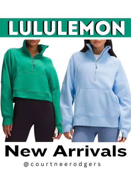 Lululemon New Arrivals Scuba 🩵 I wear size XS/S in both styles!

Lululemon, fitness, athleisure, activewear 

#LTKfindsunder100 #LTKfitness #LTKstyletip