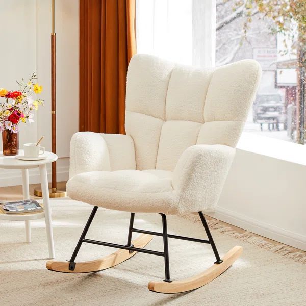 Kaelyb Upholstered Rocking Chair | Wayfair North America