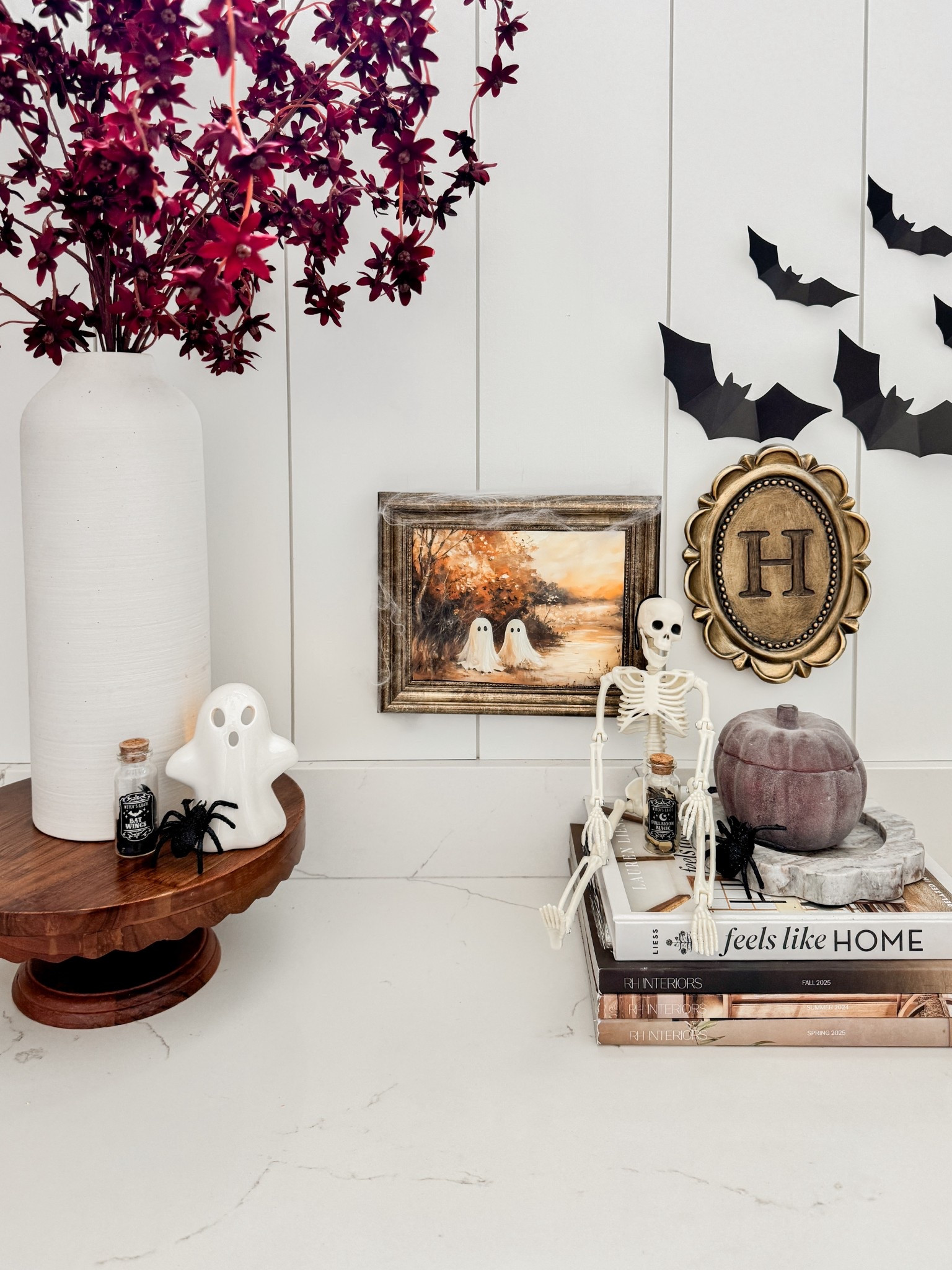 Sharing our Halloween decor in this little nook in our pantry 

#LTKHalloween #LTKSeasonal #LTKHome