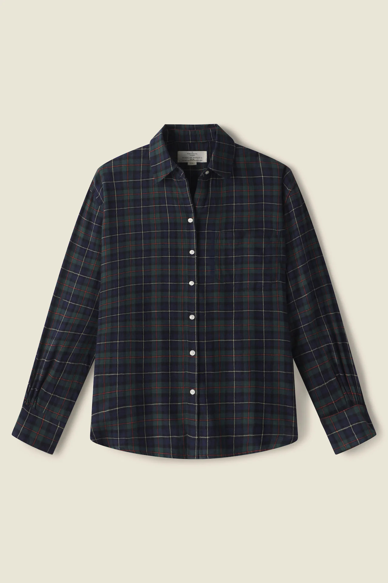Blake Oversized Shirt Coachman Plaid | TROVATA
