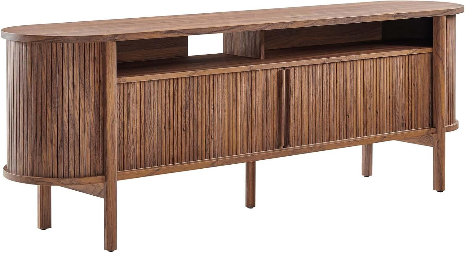 Modway Cadence Entertainment-Stands, Walnut | Amazon (US)