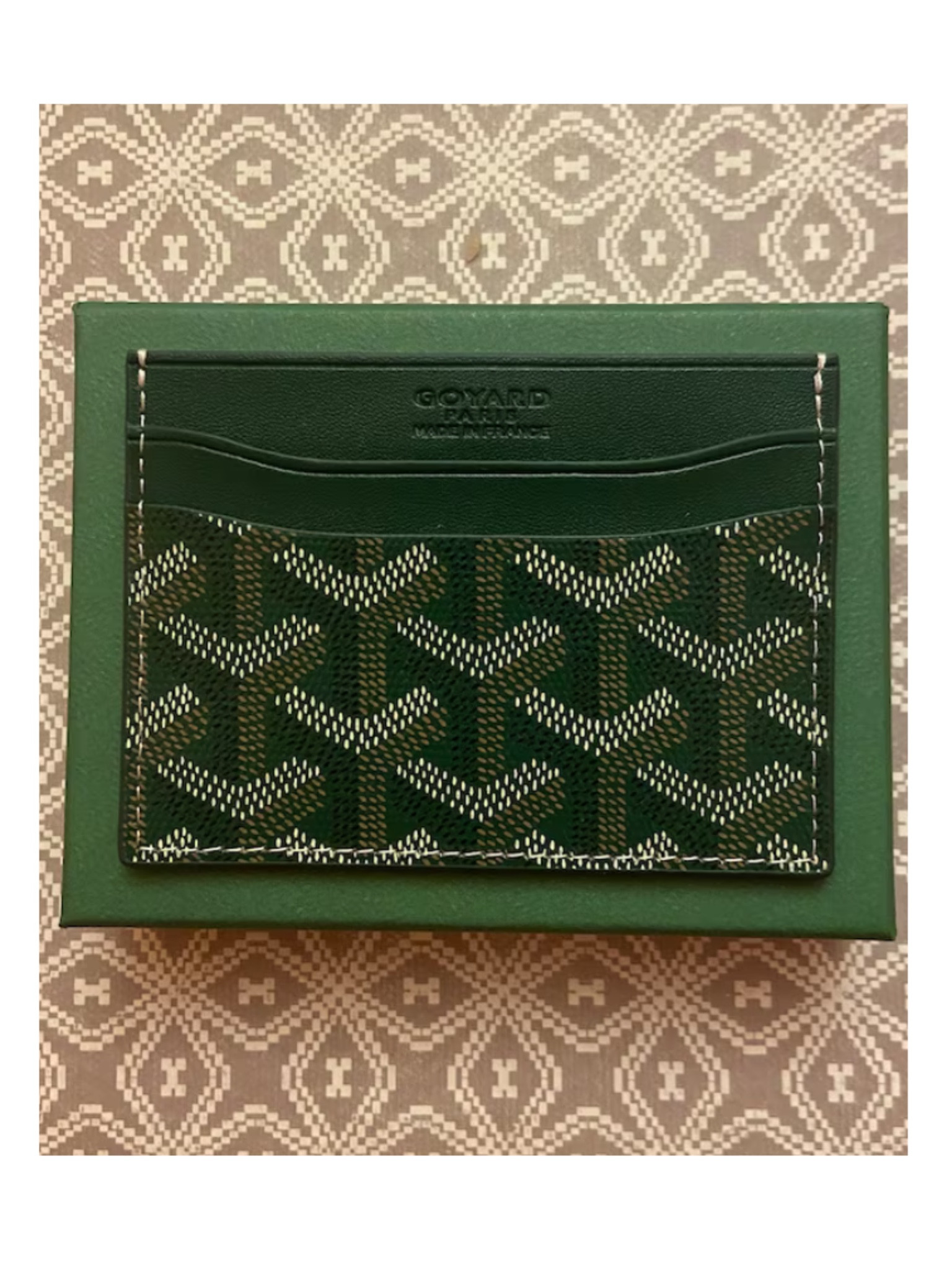 Goyard Wallet dupe for under $75! perfect for fall and running errands and shopping. designer dupe ID or card wallet 

#LTKunder100 #LTKFind #LTKBacktoSchool