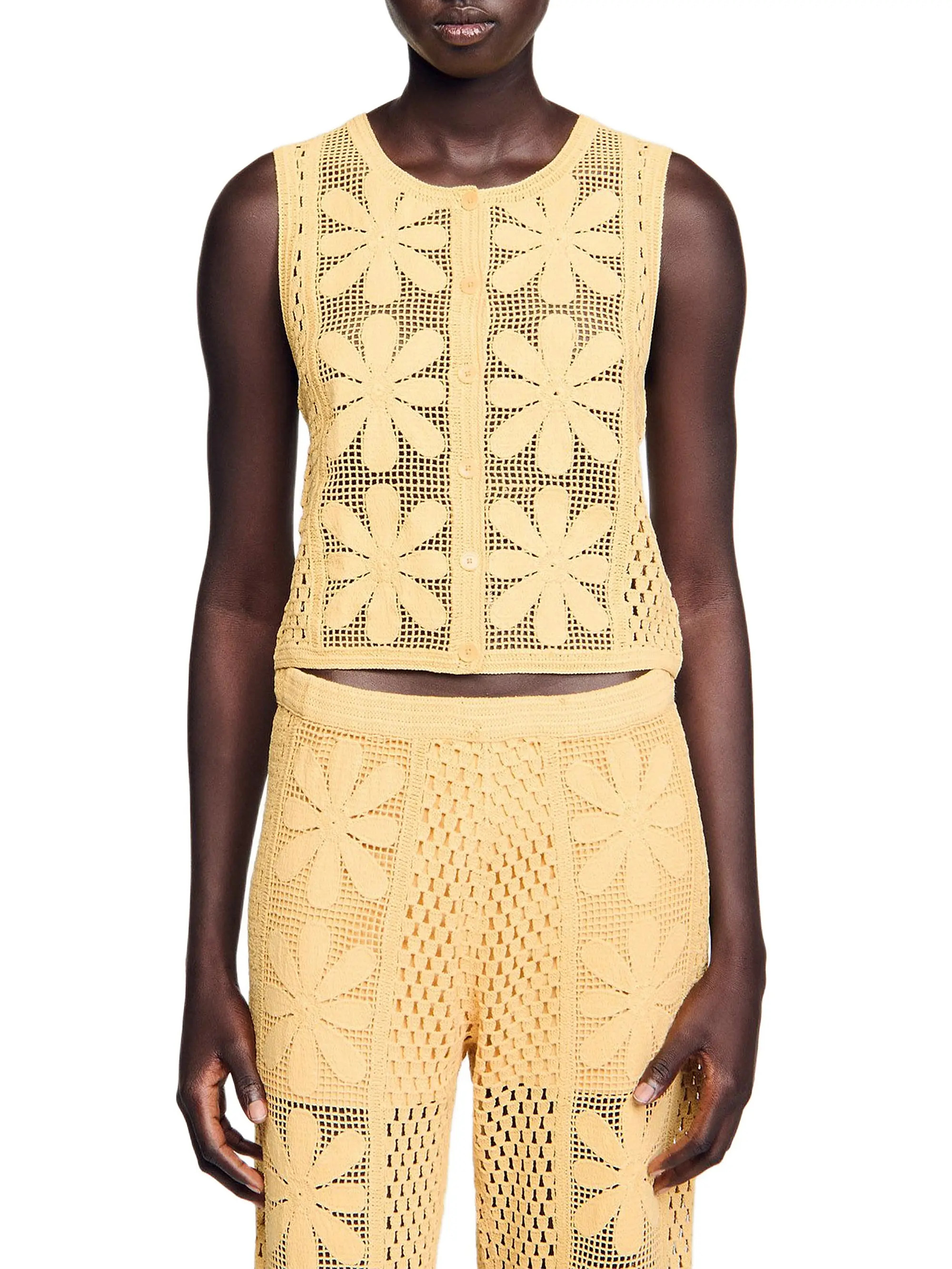 Crochet Cardigan | Saks Fifth Avenue