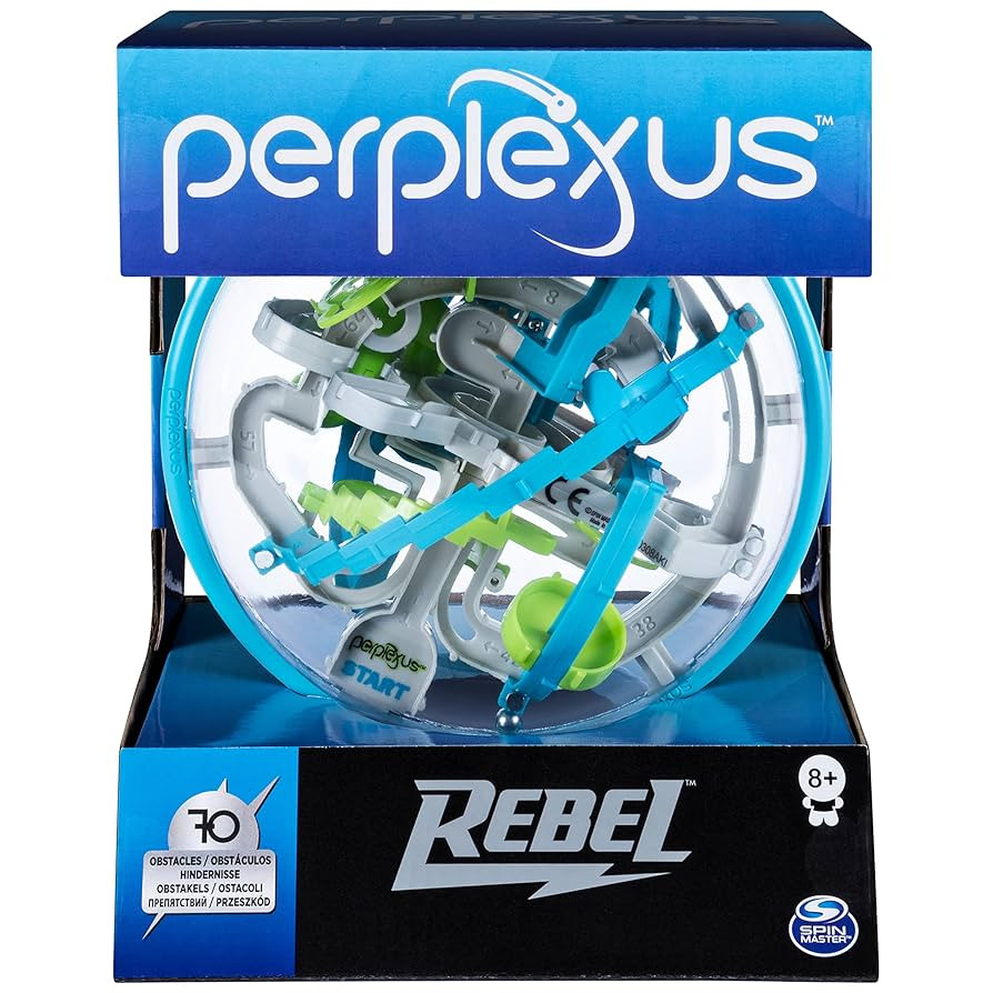 Perplexus Rebel 3D Maze Game Brain Teaser Gravity Puzzle Ball | Cool Stuff Adult Toy | Anxiety Re... | Amazon (US)
