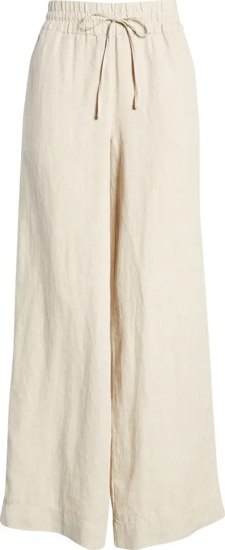 Two Palms High Waist Linen Pants | Nordstrom