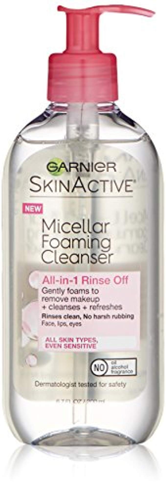Garnier SkinActive Micellar Foaming Face Wash, 6.7 fl. oz. | Amazon (US)