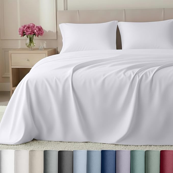 California Design Den Luxury Twin Sheets Set - Buttery Soft 800 Thread Count, 100% Cotton Sheets ... | Amazon (US)