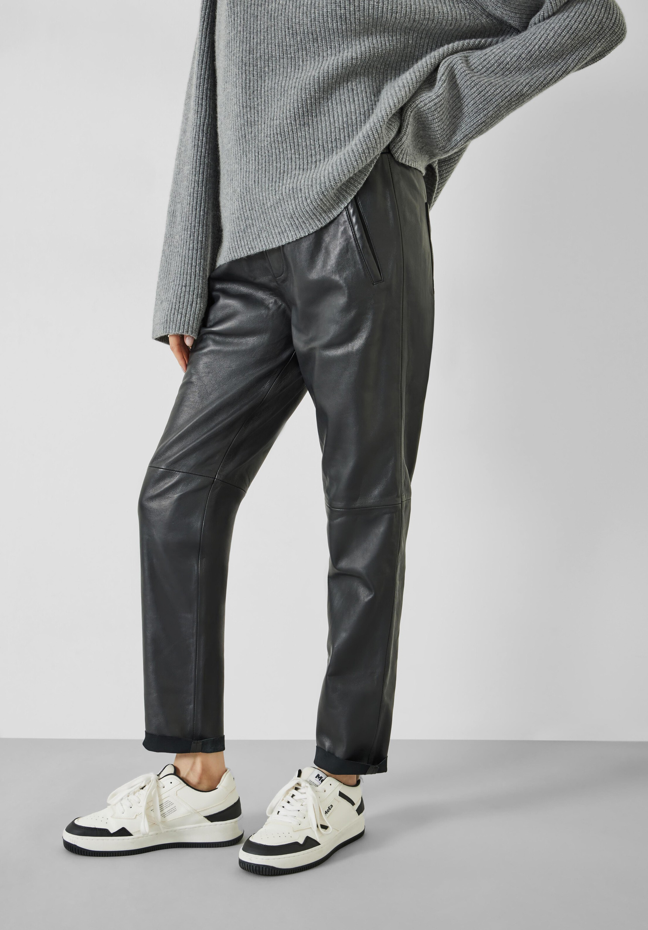 Leather Joggers | Hush UK