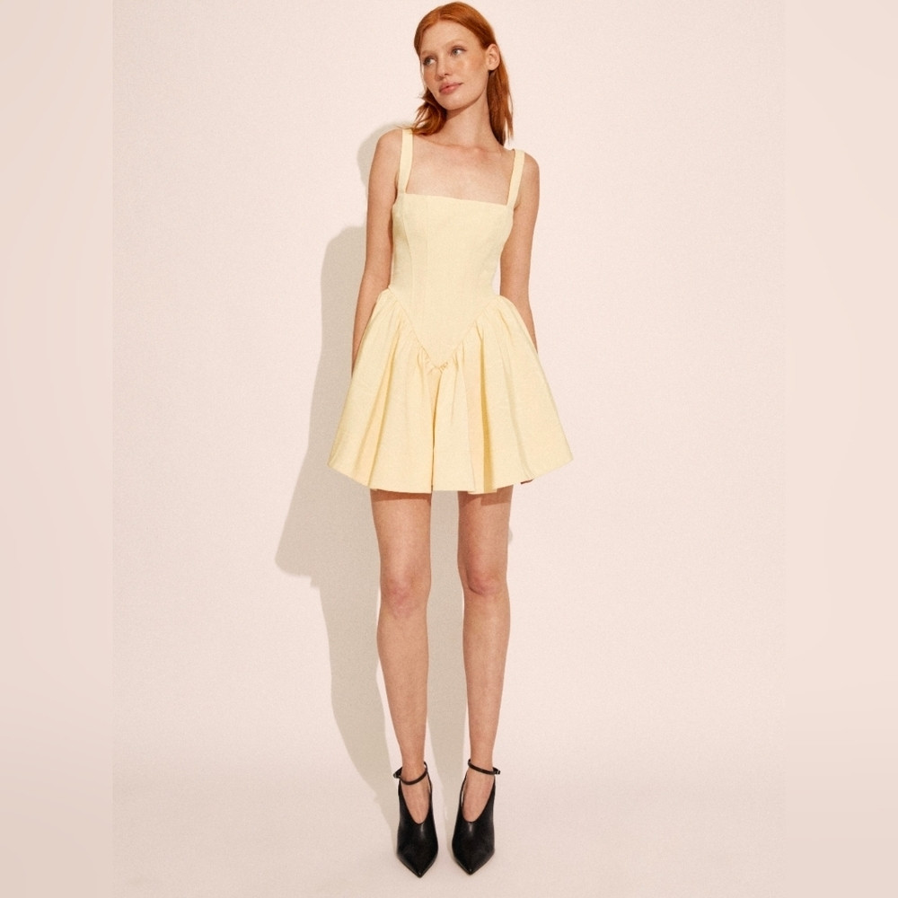NWT | Bardot Larson Corset Fit And Flare Mini Dress | Medium | Wedding Guest | Poshmark