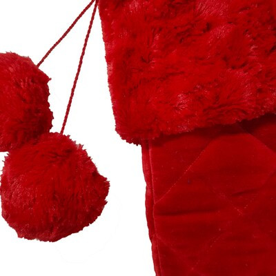 Holiday Living 19-in Red Christmas Stocking Lowes.com | Lowe's
