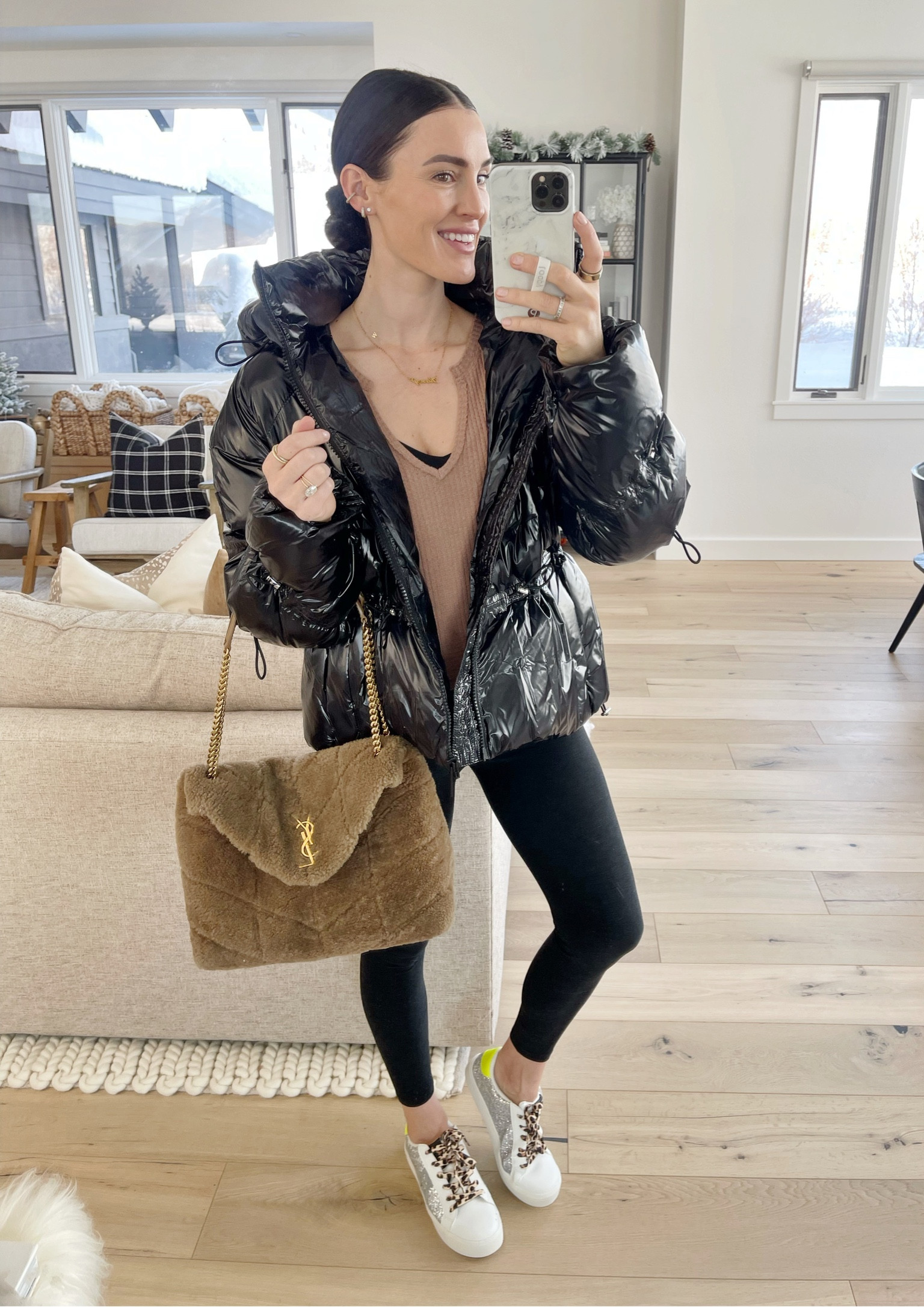 F A S H I O N | todays look! Puffer jacket, thermal, leggings and sparkle sneaker find - only $20 from Walmart!!

Winter outfit fashion

#LTKstyletip #LTKSeasonal