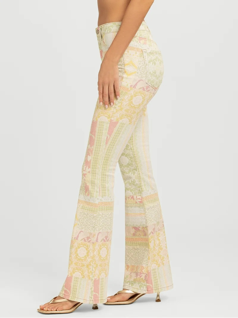 Jessica Simpson Women's Daisy Fitted Flare Jeans, 30.5", 32.5", and 34.5" Inseams, Sizes 2-16 | Walmart (US)