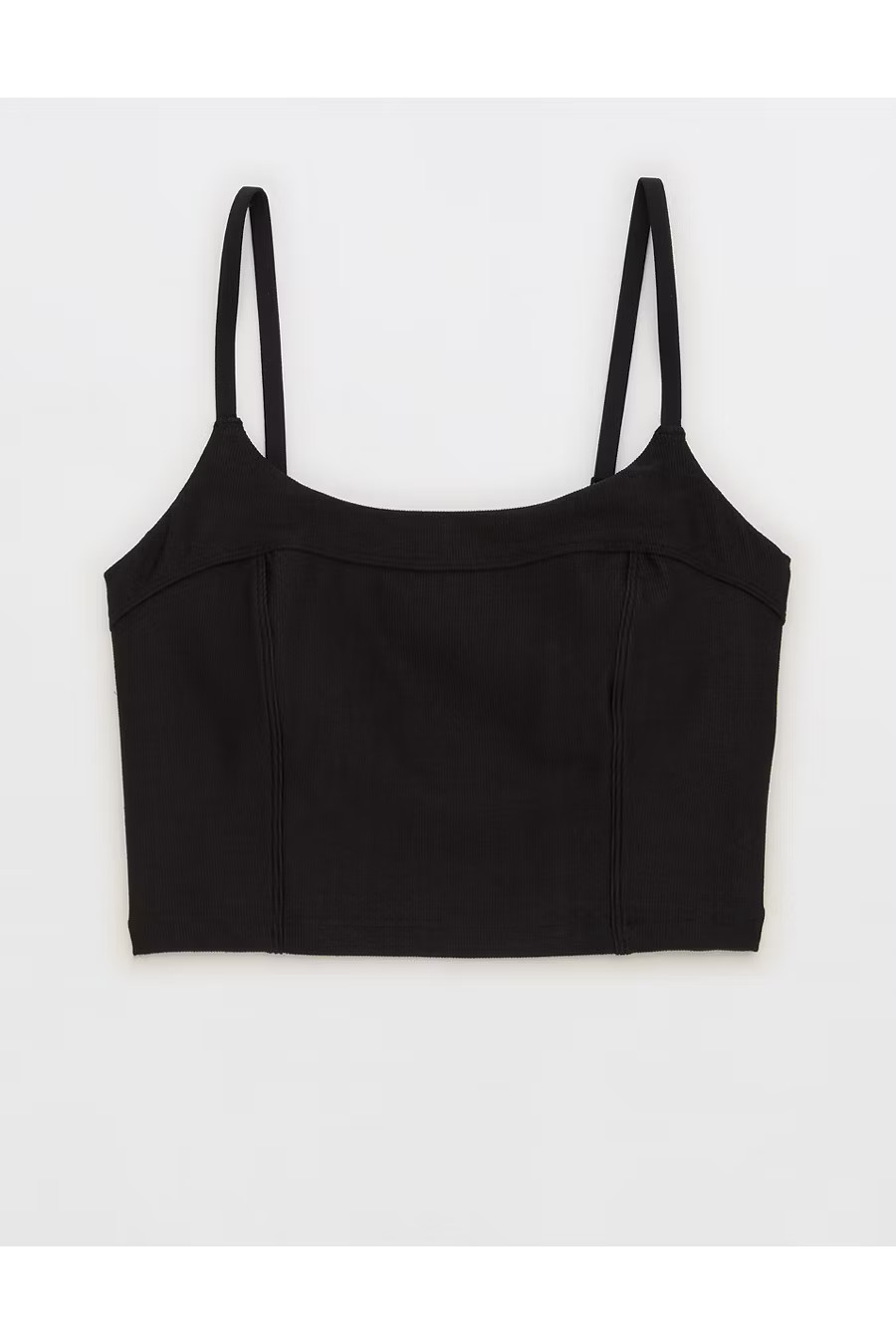 OFFLINE By Aerie Rise N Shine Ribbed Longline Sports Bra | Aerie