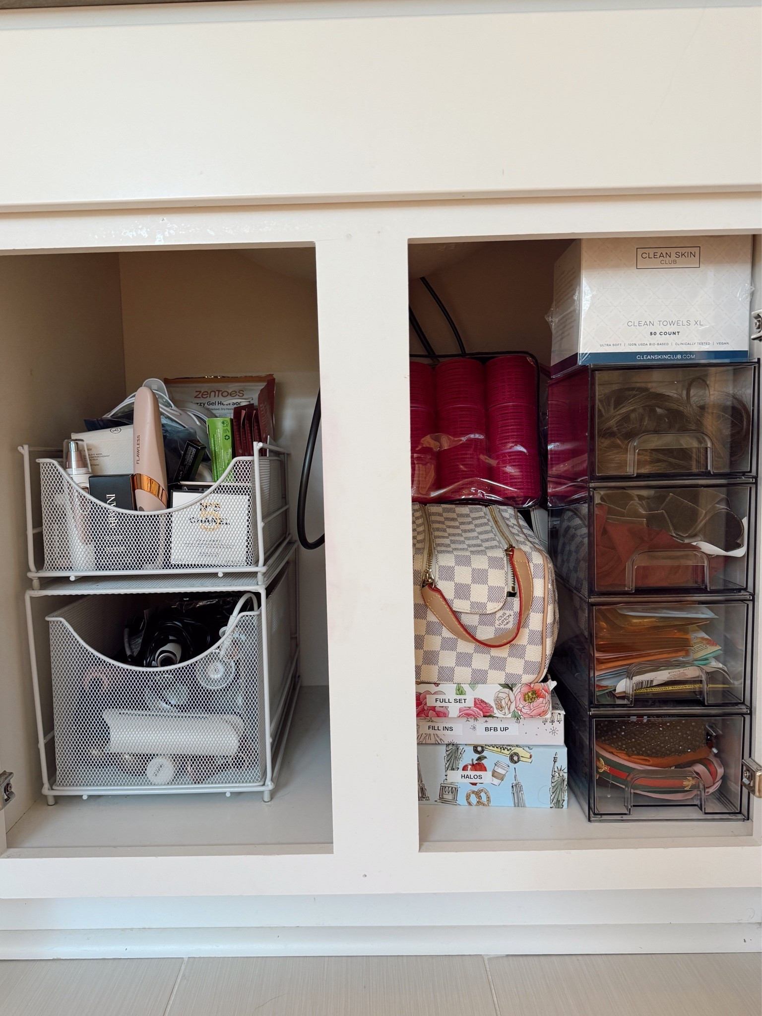My under the counter organizational finds 🏡

#home #amazon #target #walmart @Target @organize #organization #bathroom #cabinet #undercounter

#LTKBeauty #LTKHome #LTKgrwm