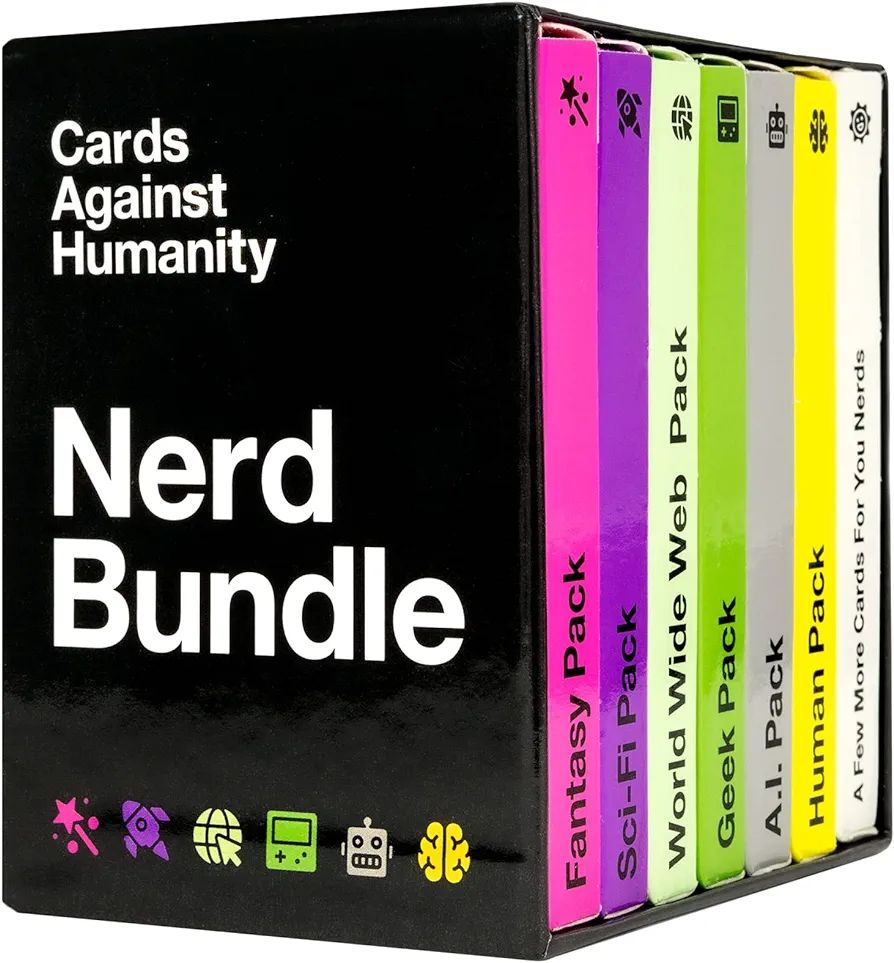 Cards Against Humanity: Nerd Bundle • 6 Nerdy Themed Packs + 10 All-New Cards | Amazon (US)