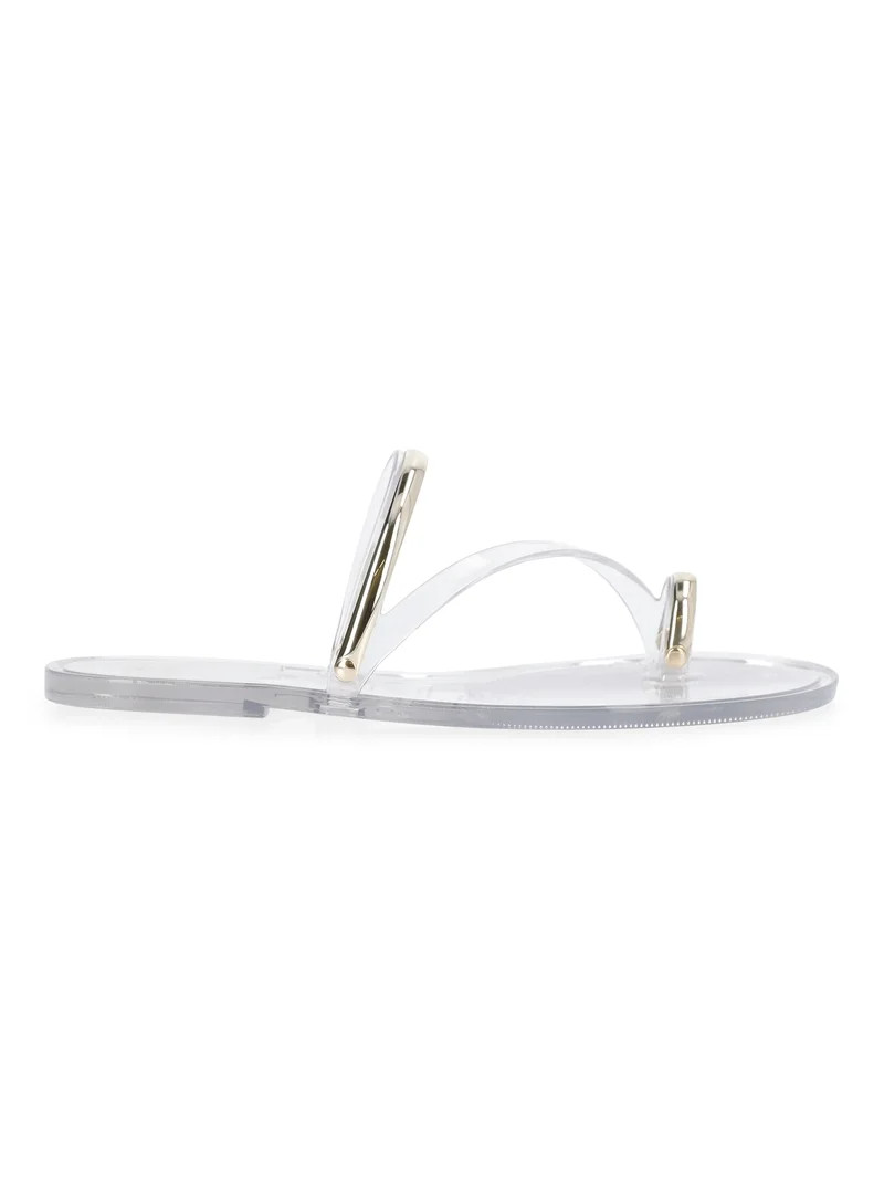 Madden NYC Women's Toe Ring Jelly Slide Sandals | Walmart (US)