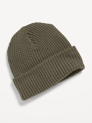 Gender-Neutral Rib-Knit Wide-Cuff Beanie Hat for Kids | Old Navy (US)