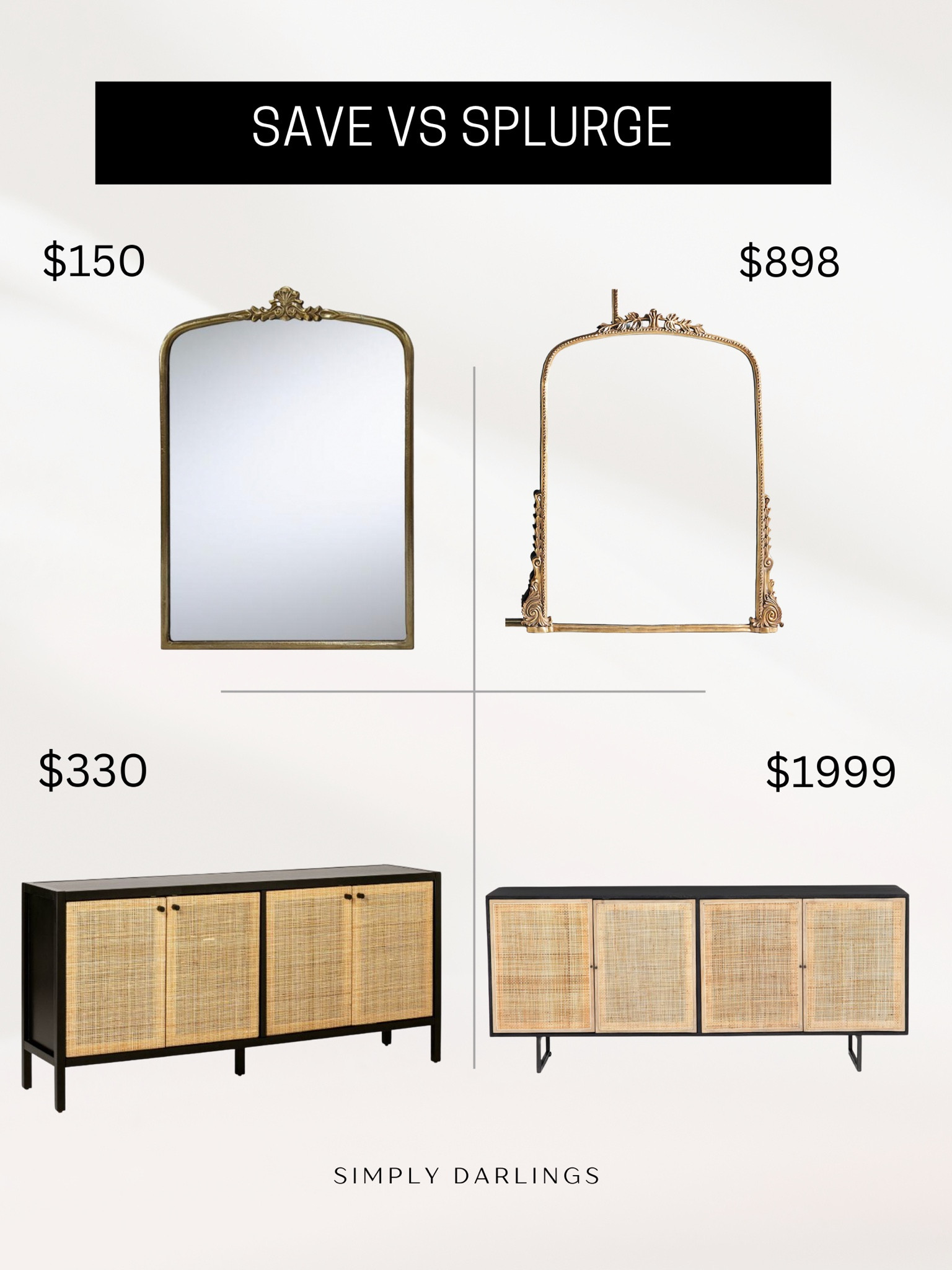 Save vs splurge on this home decor 

#LTKhome #LTKSeasonal #LTKsalealert