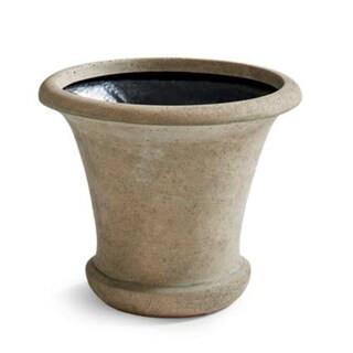 Zoey Faux Stone Pot Planter | Grandin Road | Grandin Road