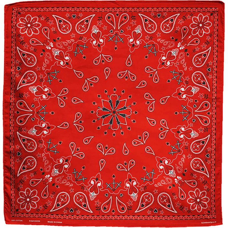 ZANHeadgear Red Paisley Premium Bandana | Academy Sports + Outdoors
