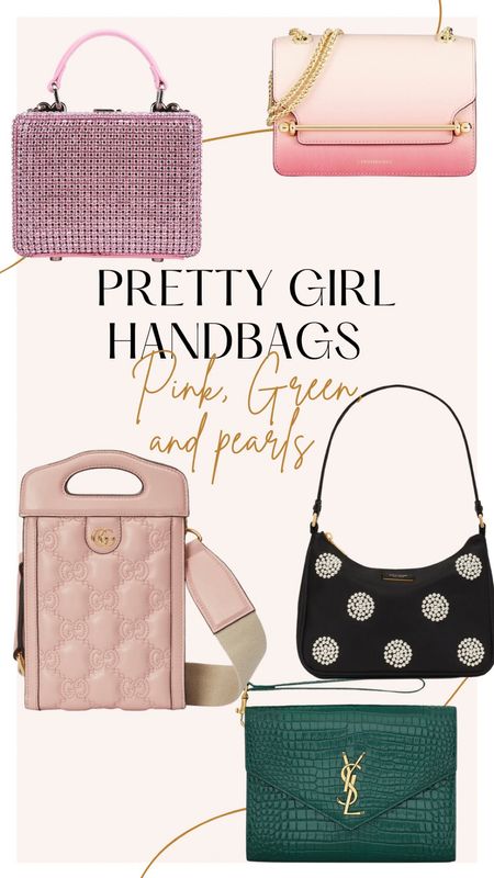 Handbags perfect for anyone who loves pink, green or pearls! ☺️💗💚

#LTKitbag #LTKsalealert #LTKstyletip