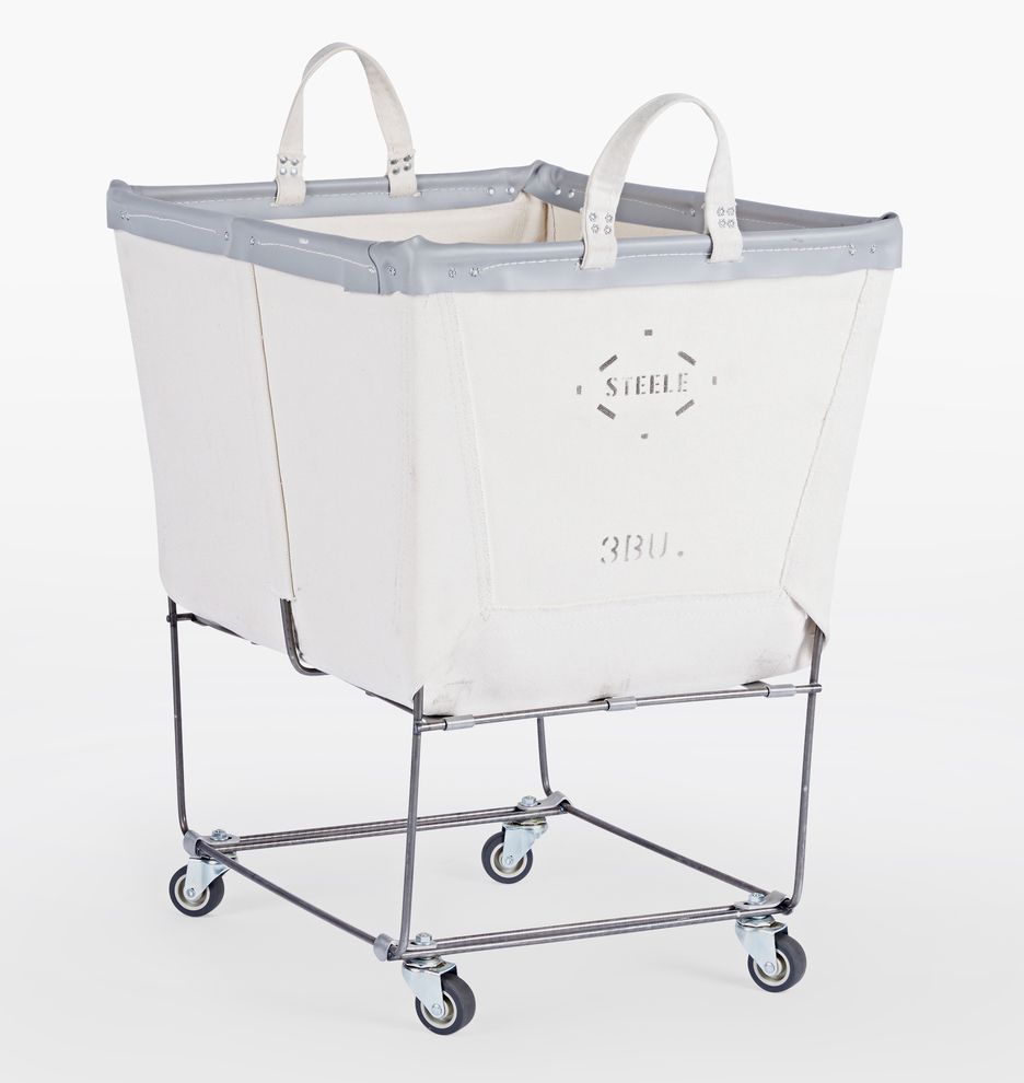 Steele Canvas 3 Bushel Laundry Bin | Rejuvenation