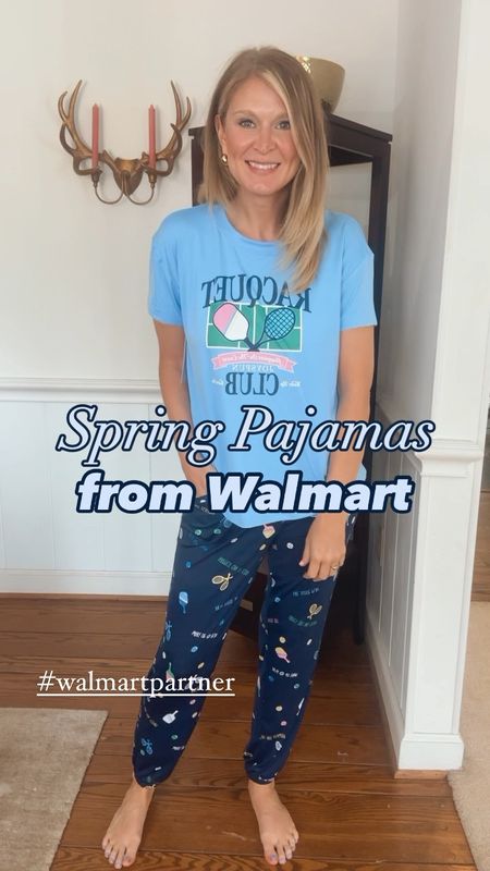 Spring pajamas from @walmart 💙 Comment PJ below for shopping info!

It blows my mind that these sets are under $17!! Legit the softest, most comfortable pajamas! Lots of fun patterns in both stripes. I’m in size M. Don’t miss these!
#wwlmartpartner #walmartfashion #walmart 




#LTKstyletip #LTKfindsunder50