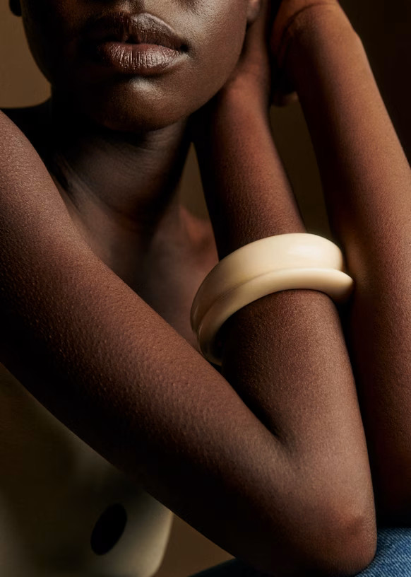 Luca Bracelet Set - Ecru - Plastic - Sézane | Sezane Paris - US